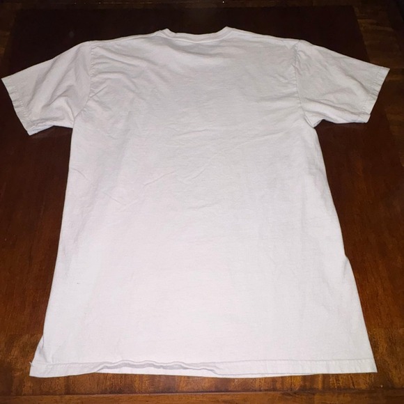 Vans Box Logo Graphic T-Shirt White Large Skate Streetwear Tee - Picture 4 of 5